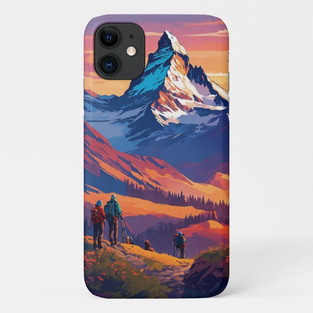 Epic Cervin Sunset coque iphone (Dos)