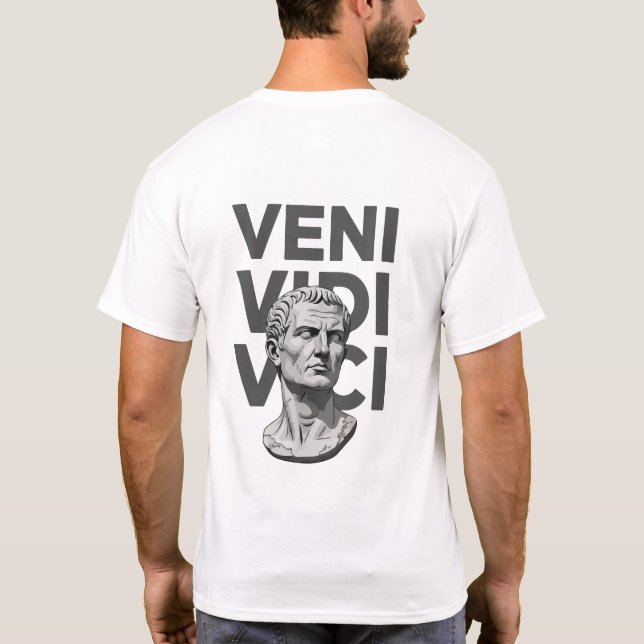 Epic Men’s Caesar T-Shirt – Ancient Rome Inspired  (Dos)