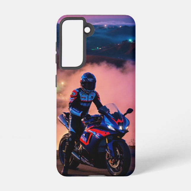 "Epic MotoGP Design : Samsung Galaxy S21 Coque (Verso)