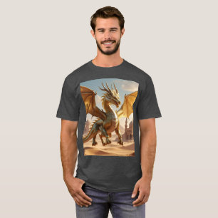 Epic Oriental Dragon - T-Shirt graphique Imaginair