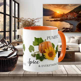 Épice citrouille et tout Nice Chute Mug
