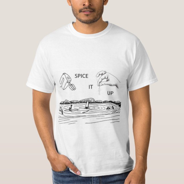 Épice le T-shirt 2 côtés (Devant)