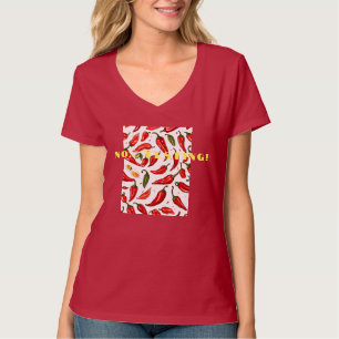 "Épicé : T-shirt femme V-Neck