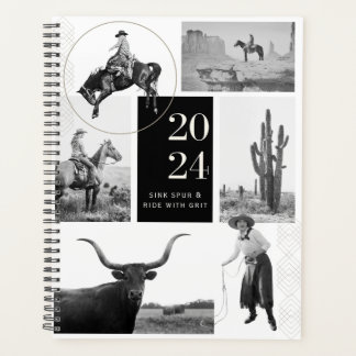 Épine de lavabo & Cartouche - 2024 Cowgirl Planner