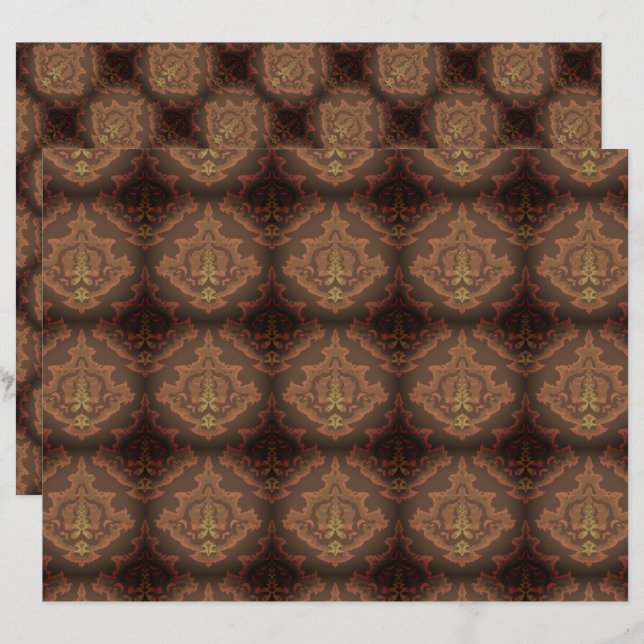 Épinette gothique abstrait (Devant / Derrière)