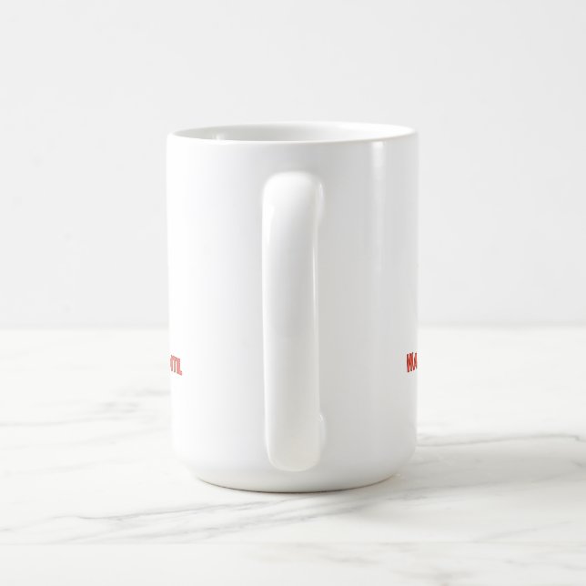 Épineux jusqu'à la caféine - Mug à café drôle (Poignée)