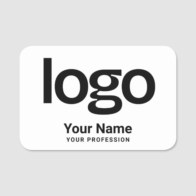 Épingle de sécurité XXL Logo ou Badge Nominatif Ma (Devant)