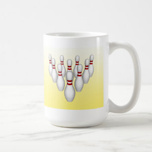 Épingles de Bowling : Modèle 3D : Mug de café