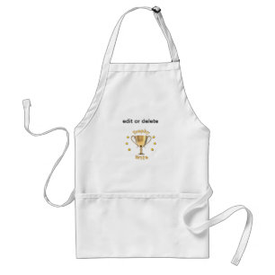 Épouse de trophée - customisez votre tablier