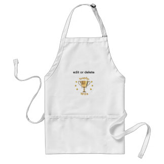 Épouse de trophée - customisez votre tablier