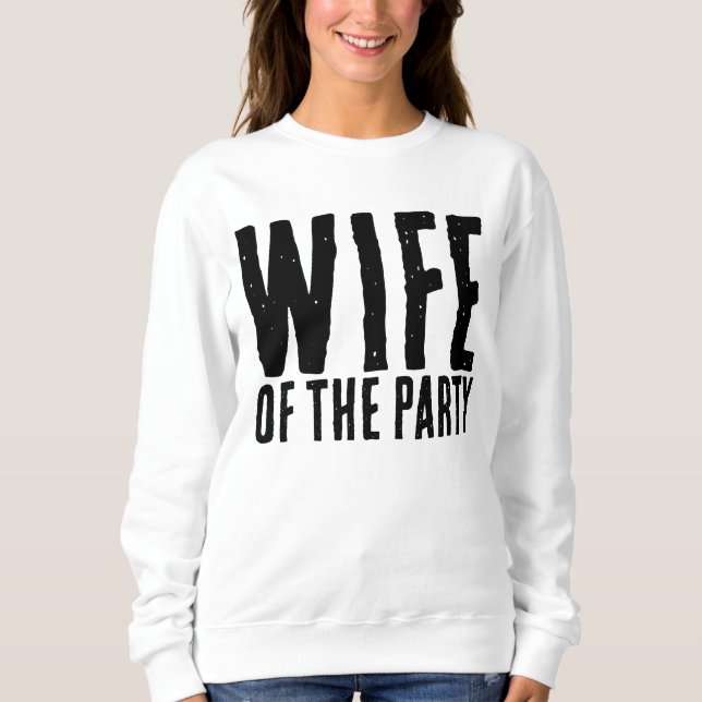 ÉPOUSE DU PARTI MARIAGE BRIDE T-SHIRTS SWEATS (Devant)