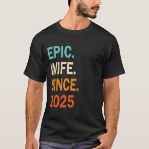 Épouse épique depuis 2018  T-Shirt 6ème anniversai