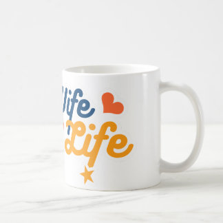 ÉPOUSE HEUREUSE, tasse HEUREUSE de la VIE :