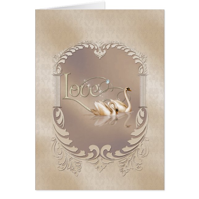Épouser de cygnes d'amour (Devant)