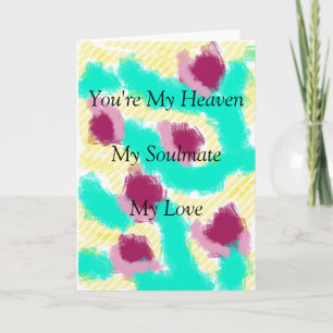 Épouser la carte romantique