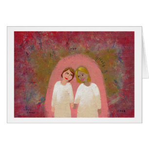 Épousez légalement la peinture gaie lesbienne