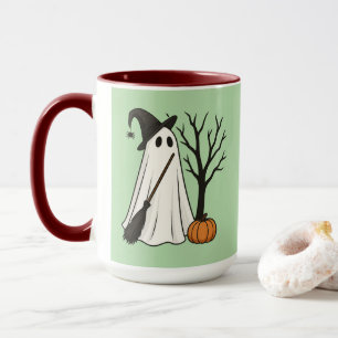 Épouvantable mais adorable Mug Halloween fantôme