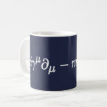 Équation Dirac Science Équations Mathématiques Mug<br><div class="desc">Equation Dirac. Une tasse de mathématiques et de sciences cool sera un cadeau parfait pour qui aime la science et les mathématiques,  parfait pour les chercheurs scientifiques,  les professeurs de mathématiques et les geeks.</div>