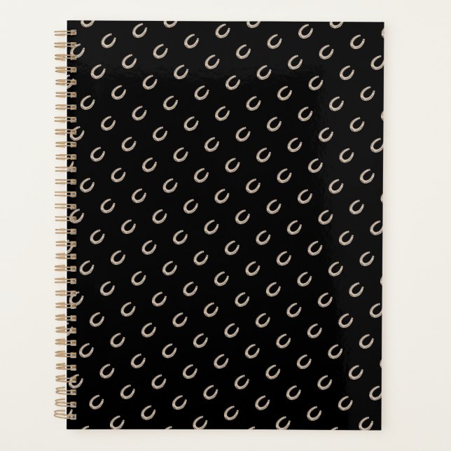 Equestre Lucky Horse Chaussure Cowgirl Noir