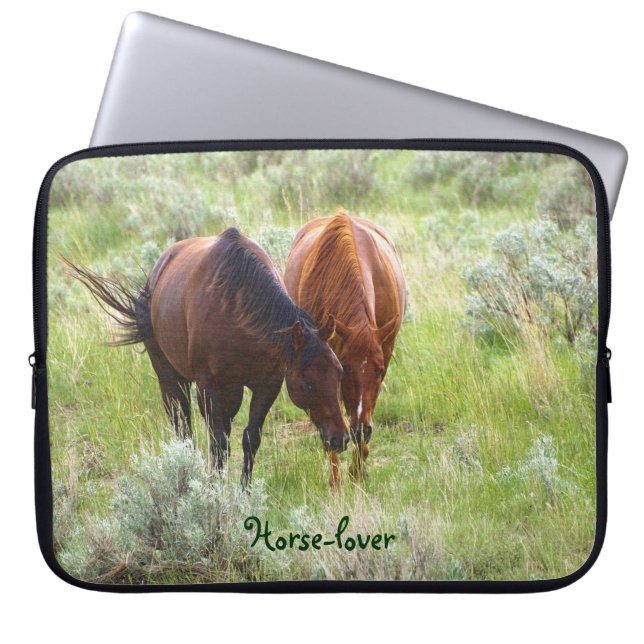 Equine Friendship Housse pour ordinateur portable  (Devant)