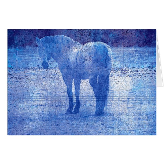 Equine pourpre (Devant horizontal)