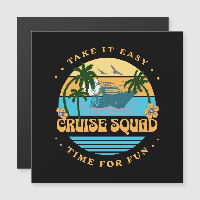Équipage de croisière rétro Croisière (Devant / Derrière)