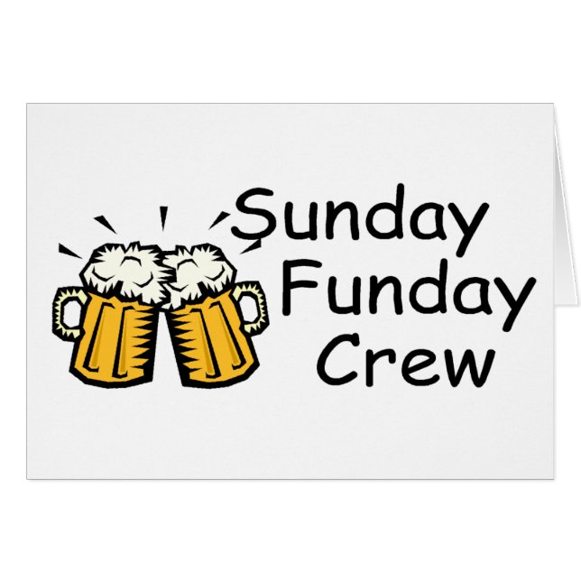 Équipage de dimanche Funday (bière) (Devant horizontal)