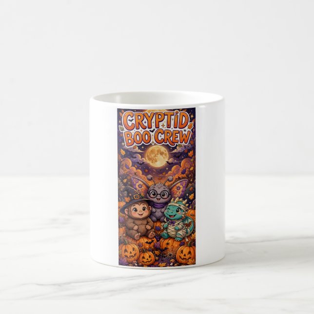 Équipage de fantômes de la cryptide Mug Halloween (Centre)