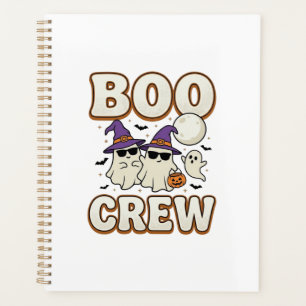 Équipage fantôme Halloween Vintage Vector Design_1