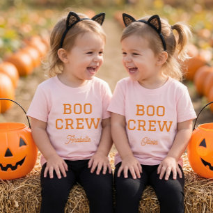 Équipage Hou-Hou Enfants Nom Famille Halloween Cor