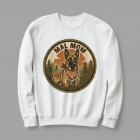 Équipage Mal Mom Sweatshirt Col Rond Malinois Belg