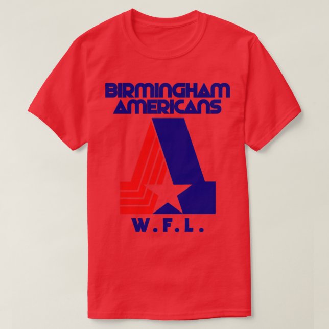 Équipe américaine de Birmingham - Défaut TShirt 1 (Design devant)