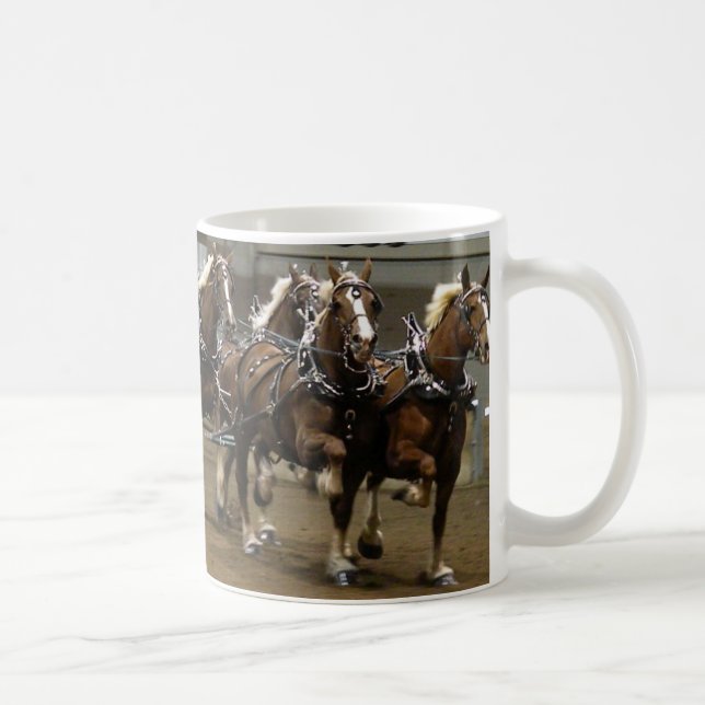 Équipe belge dans la tasse de harnais (Droite)