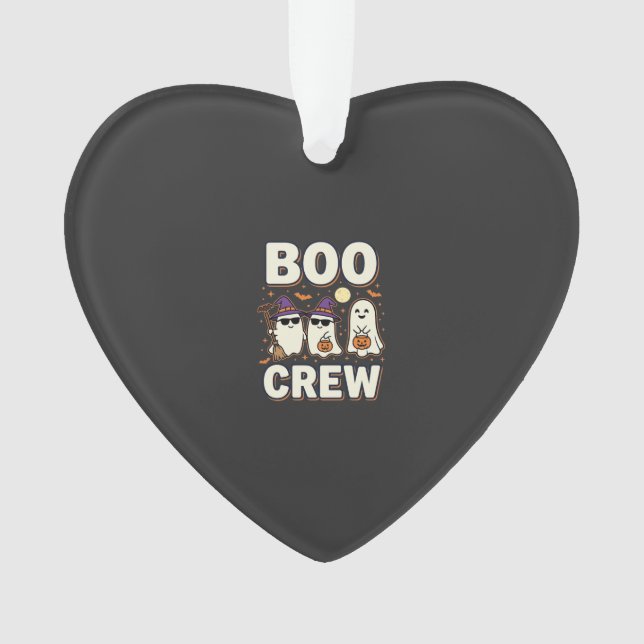 Équipe Boo fantômes de Halloween Conception vector (devant)