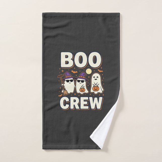 Équipe Boo fantômes de Halloween Conception vector (Serviette à main)