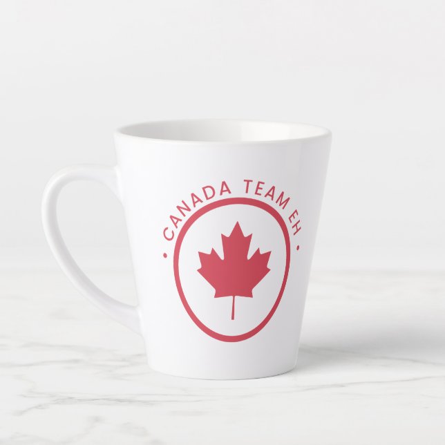 Équipe Canada Eh Café Mug (Gauche)