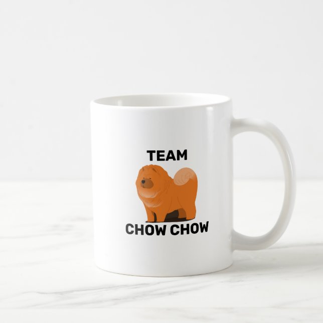 Équipe cycliste Chow Chow Mug (Droite)