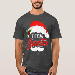 Équipe cycliste Santa Tshirt Christmas Family Matc