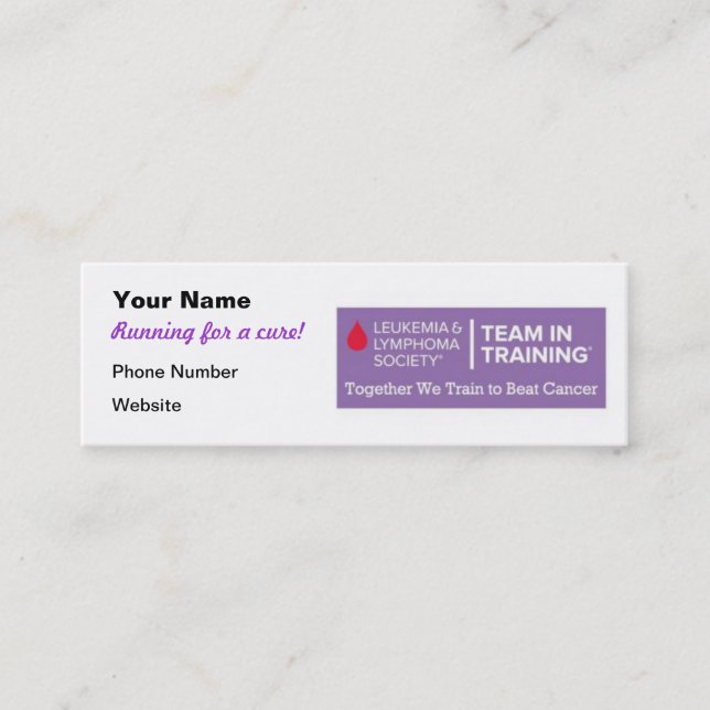 Équipe dans des cartes de collecte de fonds de (Devant)