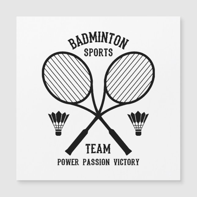 Équipe de badminton (Devant)
