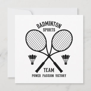 Équipe de badminton