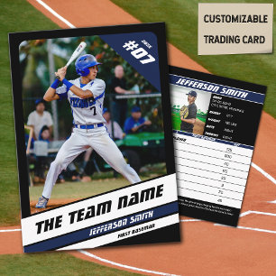 Équipe de baseball carte de commerce Sport cadeau