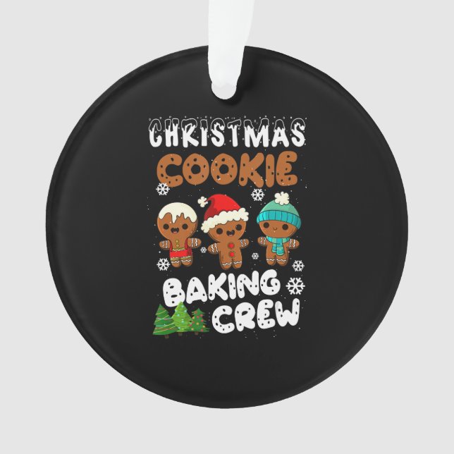 Équipe de boulangerie de Noël | cadeau de noël (devant)
