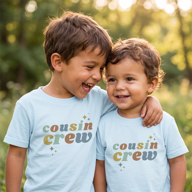 Équipe de cousins rétro pour tout-petits (Créateur téléchargé)