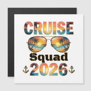Équipe de croisière 2026 - Coucher de soleil rétro