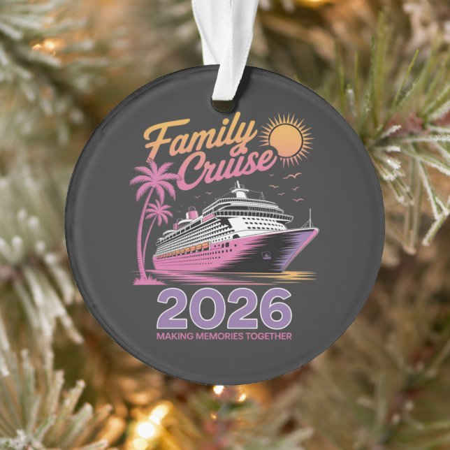 Équipe de Croisière Familiale 2026 Voyage Correspo (Arbre)