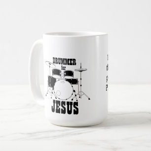 Equipe de culte Mug Drummer pour Jésus