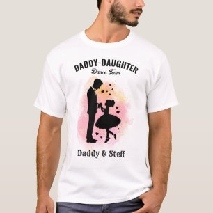 Équipe de danse papa-fille (3) T-shirt