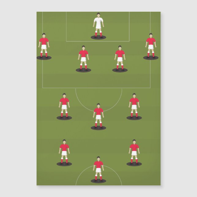 Équipe de football jouets (Devant)