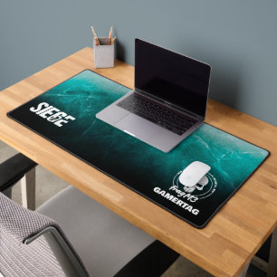 Équipe De Jeu FragM3 Six Black Ice Desk Mat